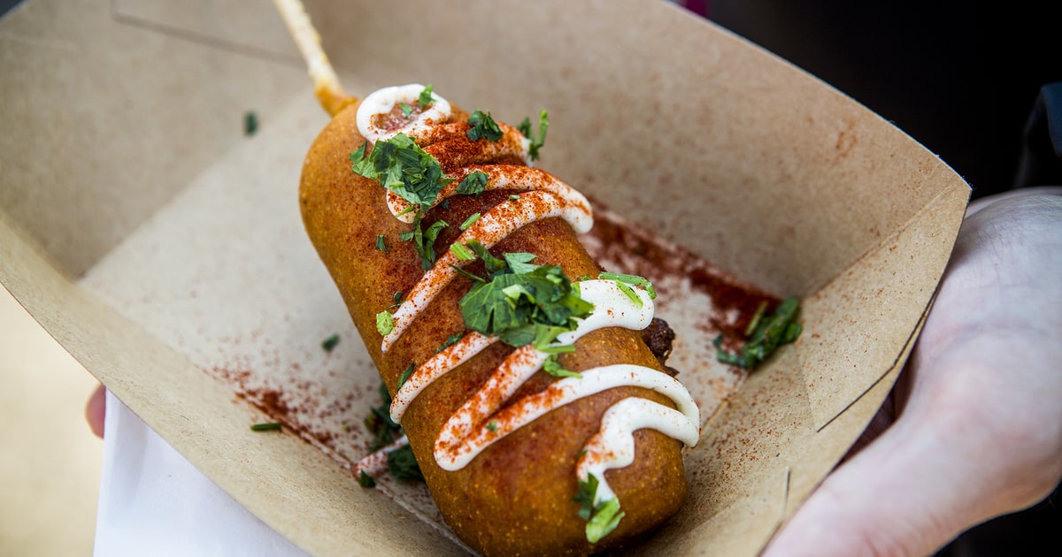 Best Food (Meal Edition) Lobster Corndog 40 Best Things We Saw at