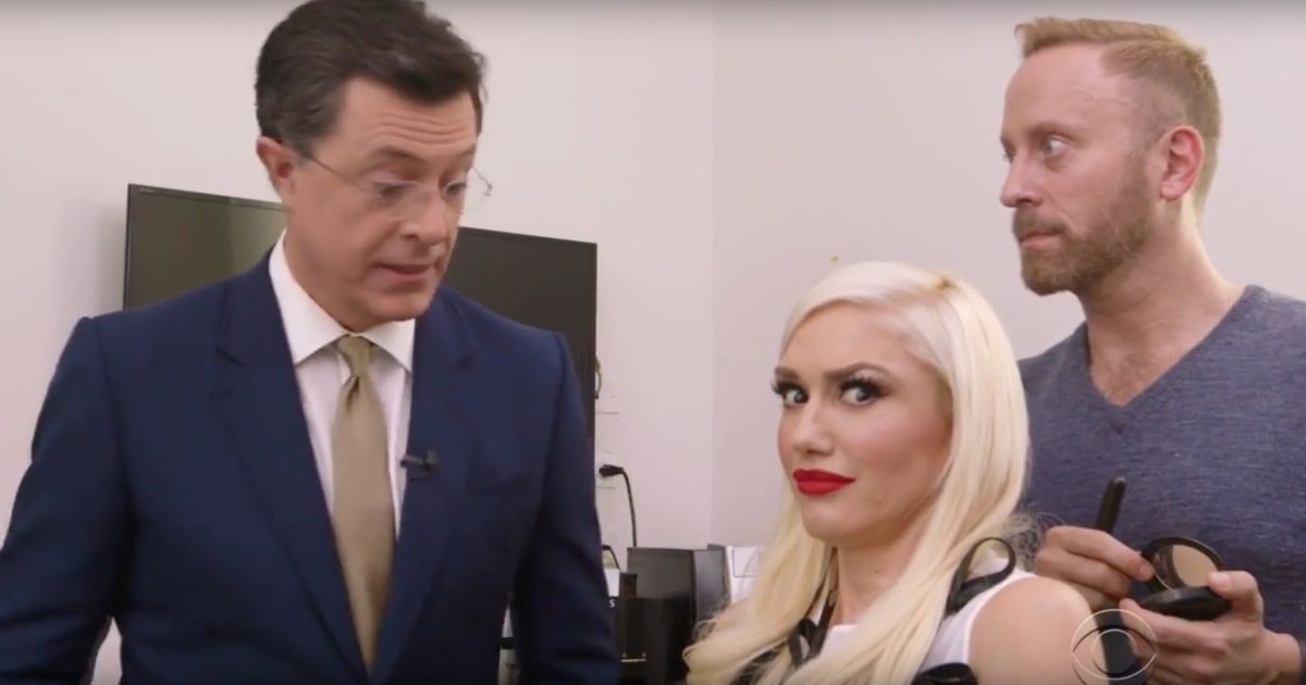 Watch Gwen Stefani, Stephen Colbert Argue About 'Bananas' Spelling