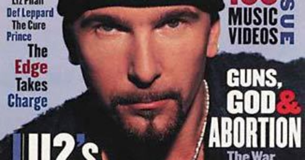 RS667 The Edge of U2 1993 Rolling Stone Covers Rolling Stone