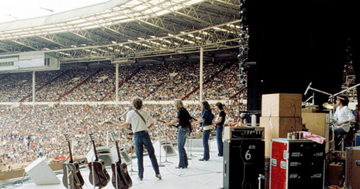 THe Eagles Gallery 1977 Eagles' Long Run Photos From the Seventies