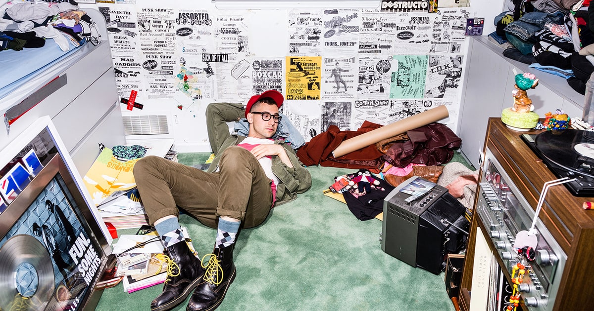 Bleachers’ Jack Antonoff Turns Childhood Room Into Art Exhibit