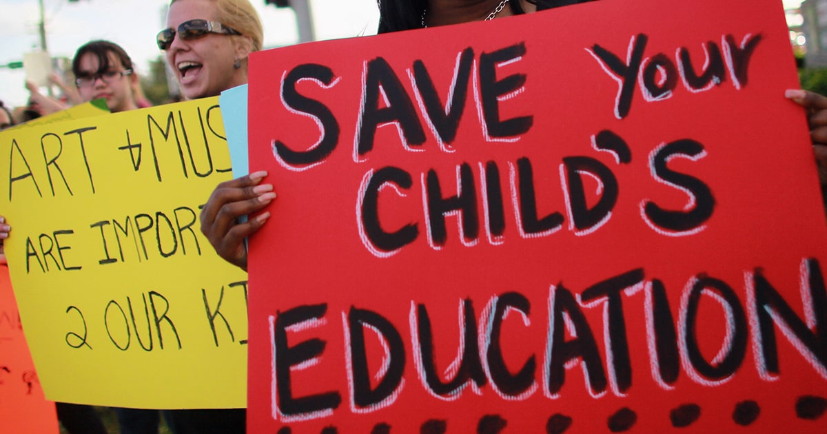 Image result for art education funding cuts