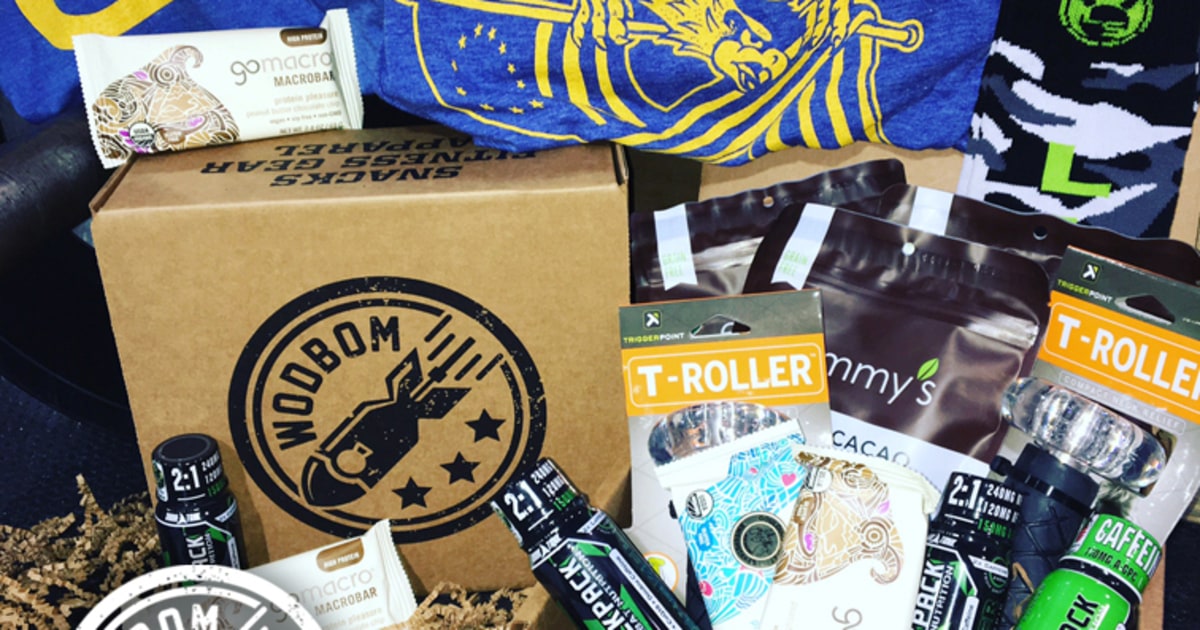 WodBom Subscription Box 28 Gift Ideas for Gym Rats Men's Journal