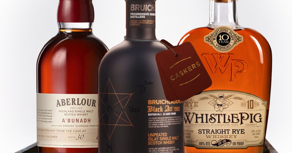 Caskers Whiskey Club 14 Subscription Gifts He'll Actually Use Men's