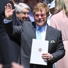 Elton John Performs at Royal Wedding Reception