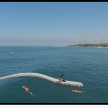 This Is One Ridiculous, Fun, and Clearly Perilous Way to Catch a Wave