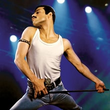 Watch Rami Malek as Freddie Mercury, Recreating Queen's Live Aid Show