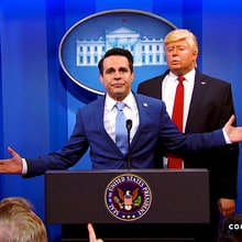 Mario Cantone Nails Anthony Scaramucci Impression on 'The President Show'