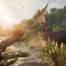 Watch Hippos Chase Me Across 'Assassin's Creed Origins'