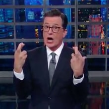 Colbert to Trump: 'You Showed Us Who You Were' After Press Conference
