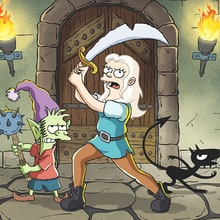 'Simpsons' Creator Matt Groening Sets Streaming Date for Netflix Series 'Disenchantment'