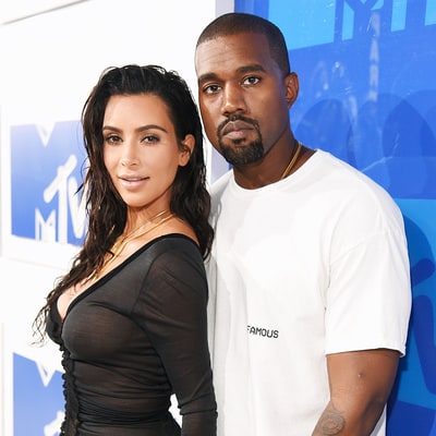 Kim Kardashian Flaunts Nipples in Sheer Metallic Outfit