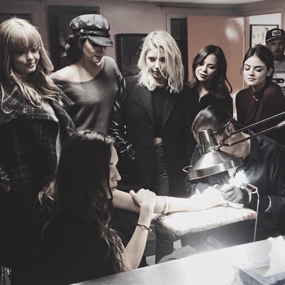 All the'Pretty Little Liars’ Stars Just Got Matching Tattoos